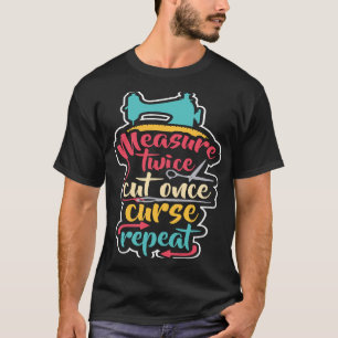 Camiseta Acessórios de costura para alfaiate ou