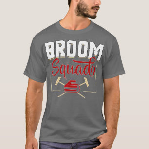 Camiseta Acessórios de Curling em Esquadrão de Bromo Curva