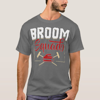 Camiseta Acessórios de Curling em Esquadrão de Bromo Curva