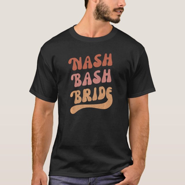Camiseta Acessórios de Festa de Solteira Nash Bash Diversão (Frente)