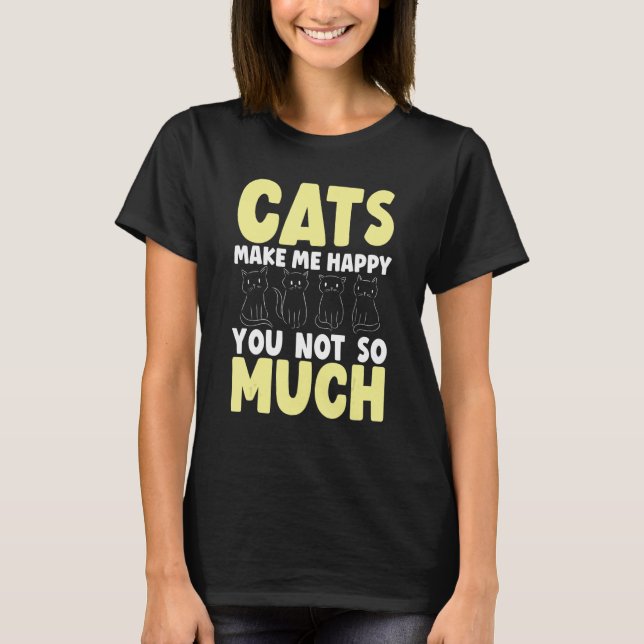 Camiseta Acessórios De Gato Para Proprietários De Gato 2 (Frente)