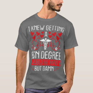 Camiseta Acessórios de Graduação de Enfermagem BSN Enferman