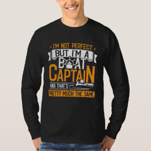 Camiseta Acessórios de Iatismo para Capitão de Barco para H