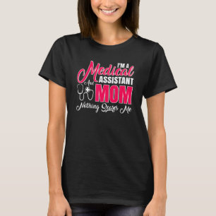 Camiseta Acessórios de Mãe Auxiliar Médica Enfermeira Regis