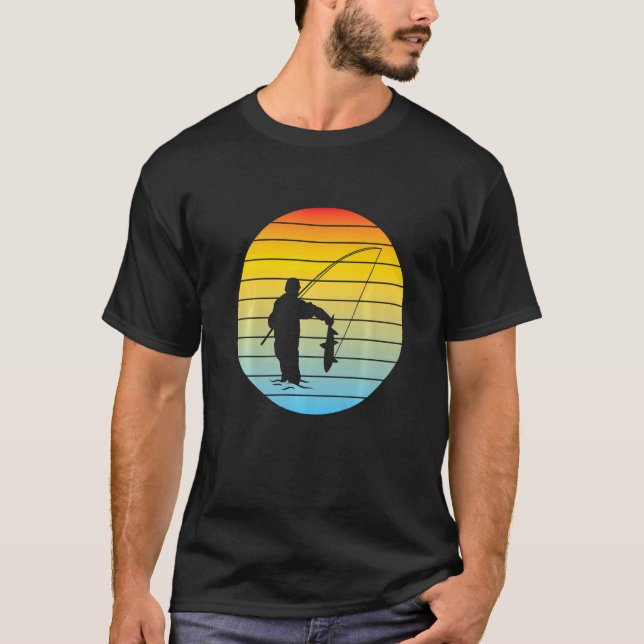 Camiseta Acessórios de Pesca Iscas de Pesca Equipamentos de (Frente)