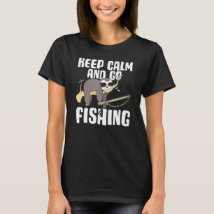 Camiseta Acessórios de pesca masculinos Eu digo Pai Mantenh