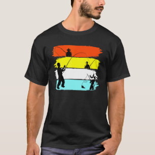 Camiseta Acessórios de pesca masculinos Eu digo pescador Pa