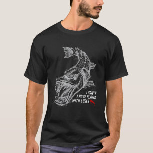 Camiseta Acessórios de Pesca Musky Planos Com Iscas Muskell