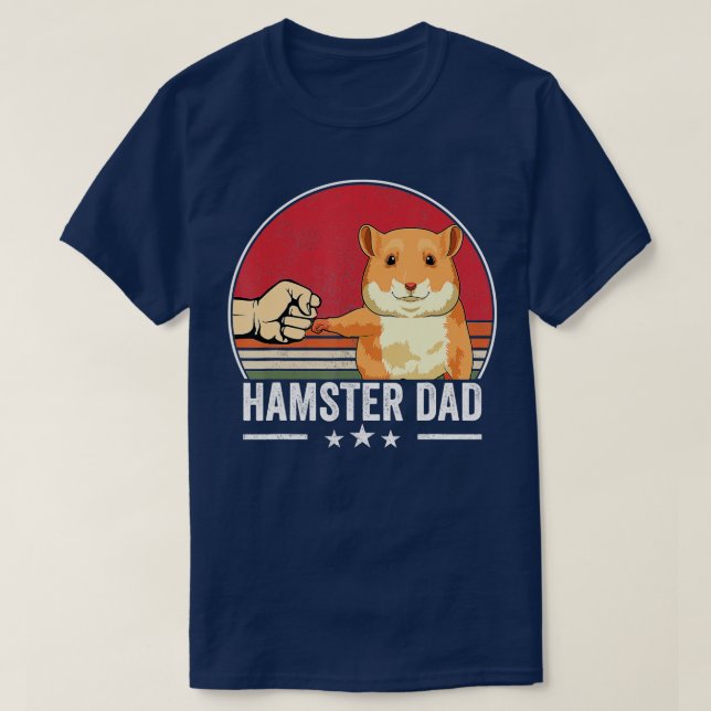 Camiseta Acessórios de Proprietários de Hamster de Gama de  (Frente do Design)