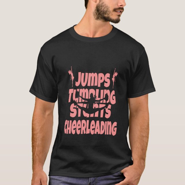 Camiseta Acessórios de torcida Engraçados Cheerlea (Frente)