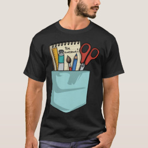 Camiseta Acessórios Engraçados Kit Pocket Roupa Kids T