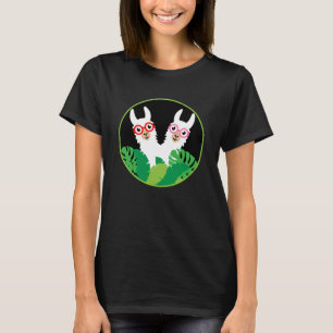 Camiseta Acessórios Llama Alpaca divertidos