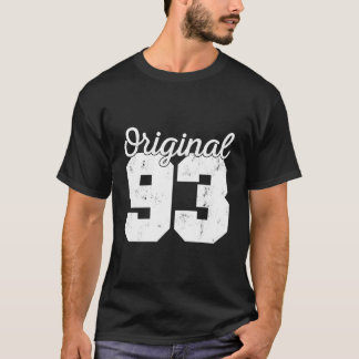 Camiseta Acessórios Originais de Aniversário de 93 anos par