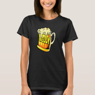 Camiseta Acessórios para Bebedor de Cerveja com Barriga de
