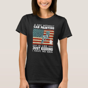 Camiseta Acessórios para pintor de automóveis com caixa aut
