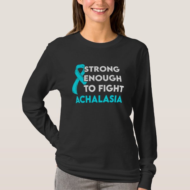 Camiseta Achalasia Survivor Warrior (Frente)