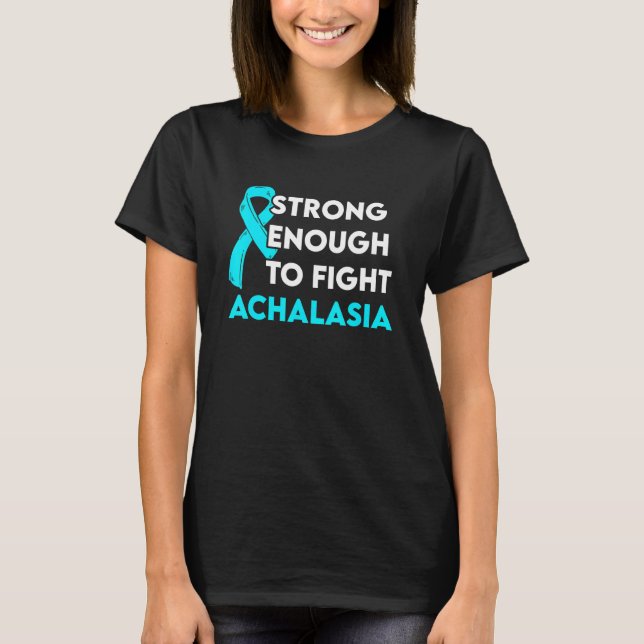 Camiseta Achalasia Survivor Warrior (Frente)