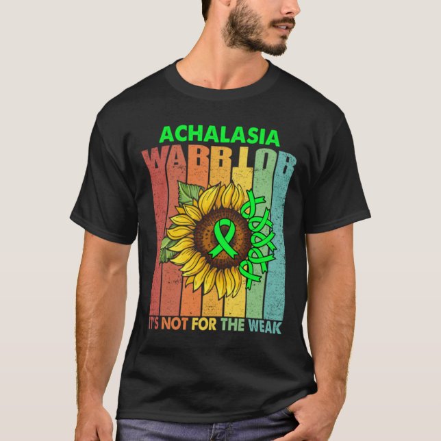 Camiseta Achalasia Warrior It_s not for the Weak Support Ac (Frente)