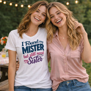 Camiseta Achei Que Meu Senhor Ainda Precisa Da Minha Irmã