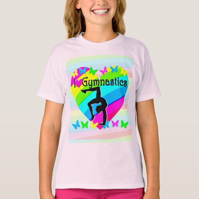 CAMISETA ACHO QUE AMO DESIGN DE GINÁSTICA (Frente)