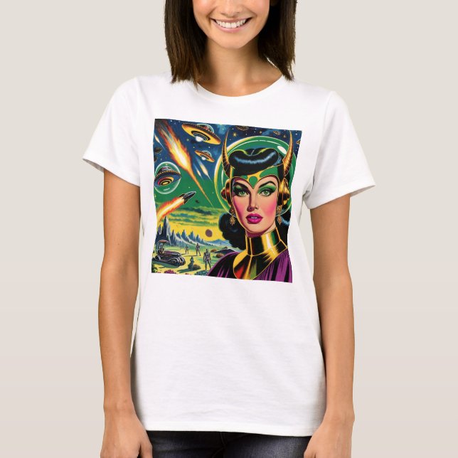 Camiseta “Acho que deixei o ferro ligado.” (Frente)