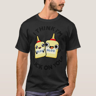Camiseta Acho Que Estou Preso Em Ti Casal Engraçada.