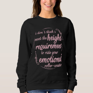 Camiseta Acho que não atendi o requisito de altura para se