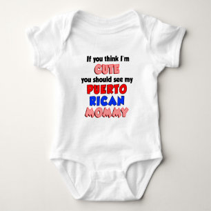 Camiseta Acho que sou uma Mamãe porto-riquenha bonita