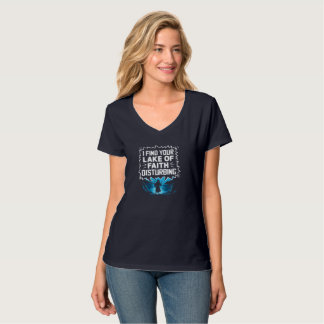 Camiseta Acho Sua Falta de Fé Perturbadora