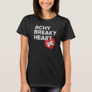 Camiseta Achy Breaky Heart Gift Para O Premium De Amantes D