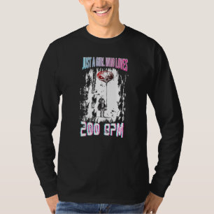 Camiseta Acid House Dj Uptempo Apenas Uma Menina Que Ama 20