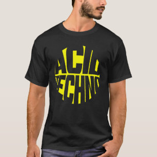 Camiseta Acid Techno Circle Rave DJ 303 Festival Eletrônico