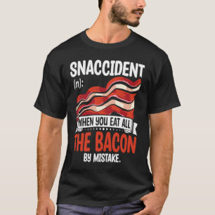 Camiseta Acidente Com Bacon  Bacon  Porco Carne Suína Humor