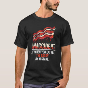 Camiseta Acidente Com Bacon  Bacon  Porco Carne Suína Humor