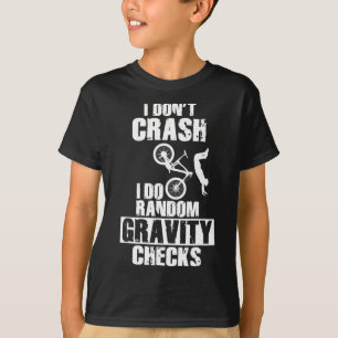 Camiseta Acidente de Bicicleta de Montanha - Verificações E