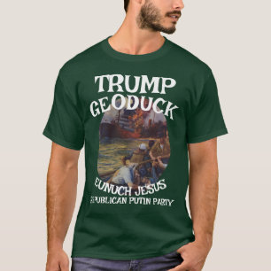 Camiseta Acidente de fralda na Casa Branca Sala Oval Trump