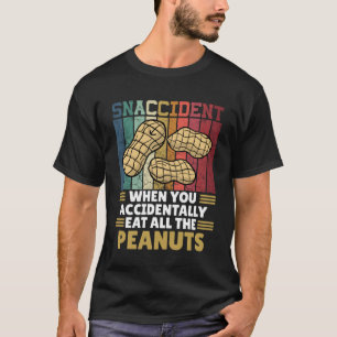 Camiseta Acidente Quando Você Come Acidentalmente Todo O Pe