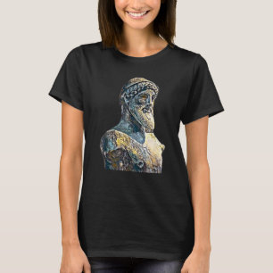Camiseta Acient Italy Roman Statue Abstrato Professor 55