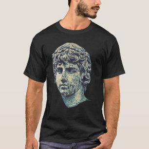 Camiseta Acient Italy Roman Statue Abstrato Professor 58