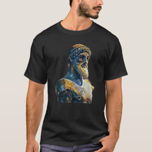 Camiseta Acient Italy Roman Statue Abstrato Professor 85