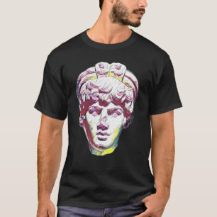 Camiseta Acient Italy Roman Statue Abstrato Professor 86