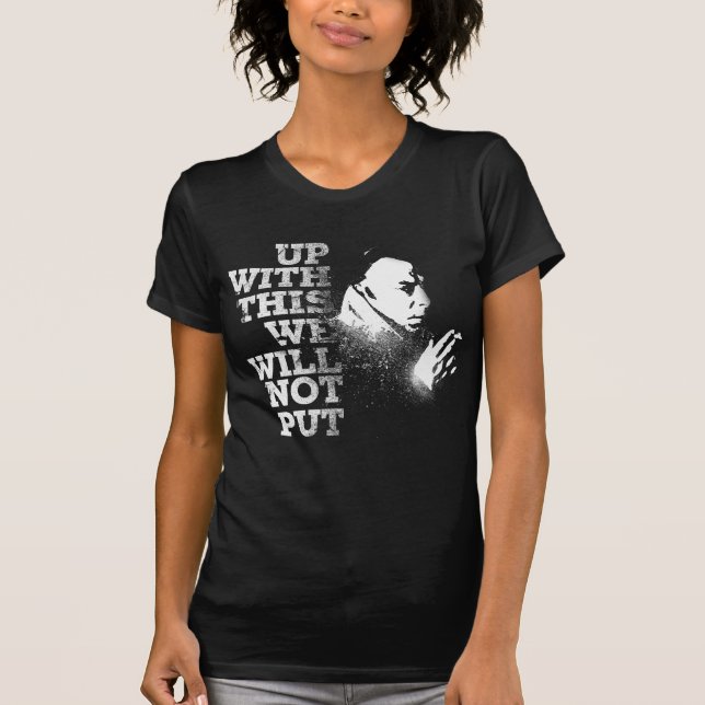 Camiseta Acima com disto (Frente)