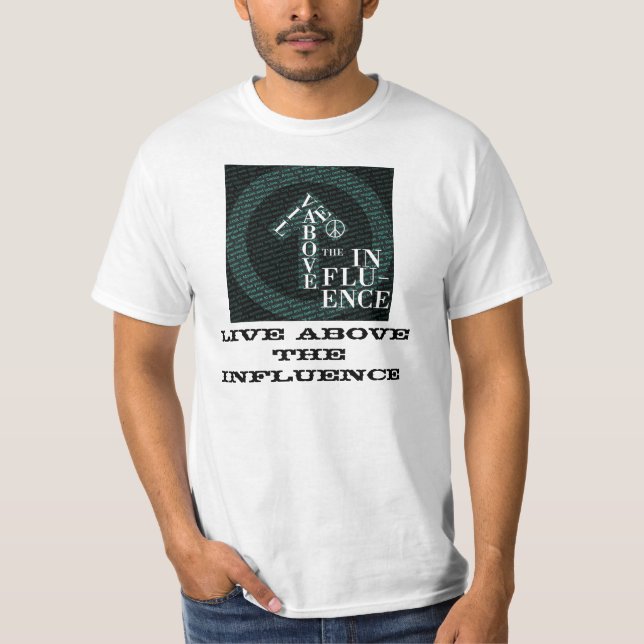 CAMISETA ACIMA DA INFLUÊNCIA (Frente)