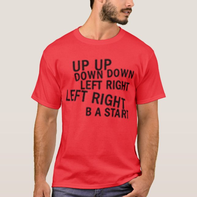 CAMISETA ACIMA DA PENA ASCENDENTE PARA BAIXO DA ESQUERDA À (Frente)