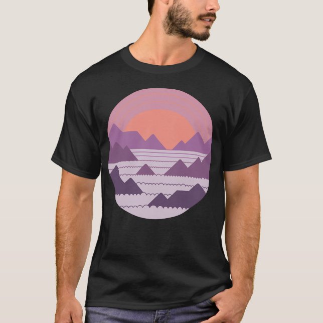 Camiseta Acima Das Nuvens (Frente)