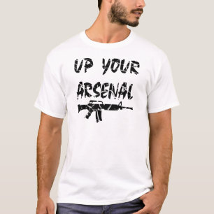 Camiseta Acima de seu arsenal M-4