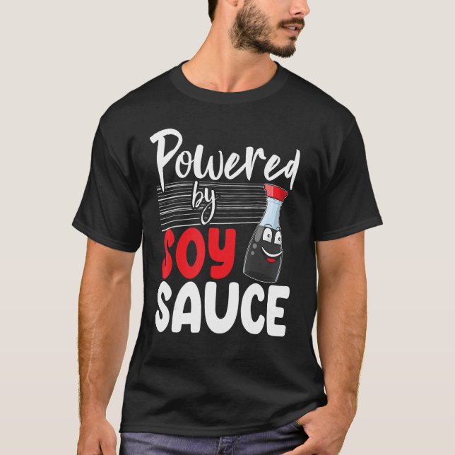 Camiseta Acionada Por Soy Sauce Mulheres Molho Amor Foodie  (Frente)