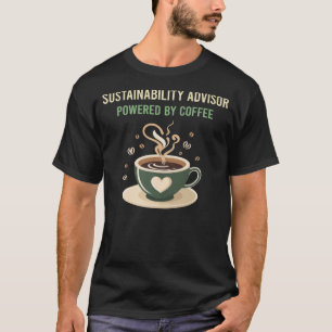 Camiseta Acionado Pelo Consultor De Sustentabilidade Do Caf