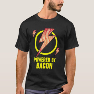 Camiseta Acionado Por Bacon Funny Churrasco Bacon Lovers Pu
