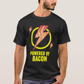 Camiseta Acionado Por Bacon Funny Churrasco Bacon Lovers Pu